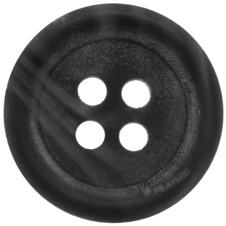 UNION KNOPF 36428/15mm | 80-nero