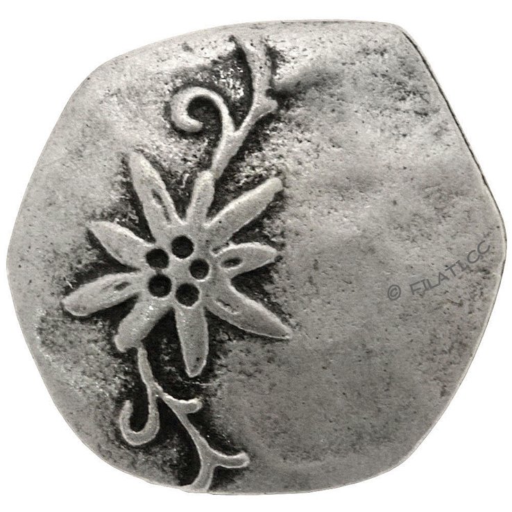 UNION KNOPF 41440/18mm | 83-argento