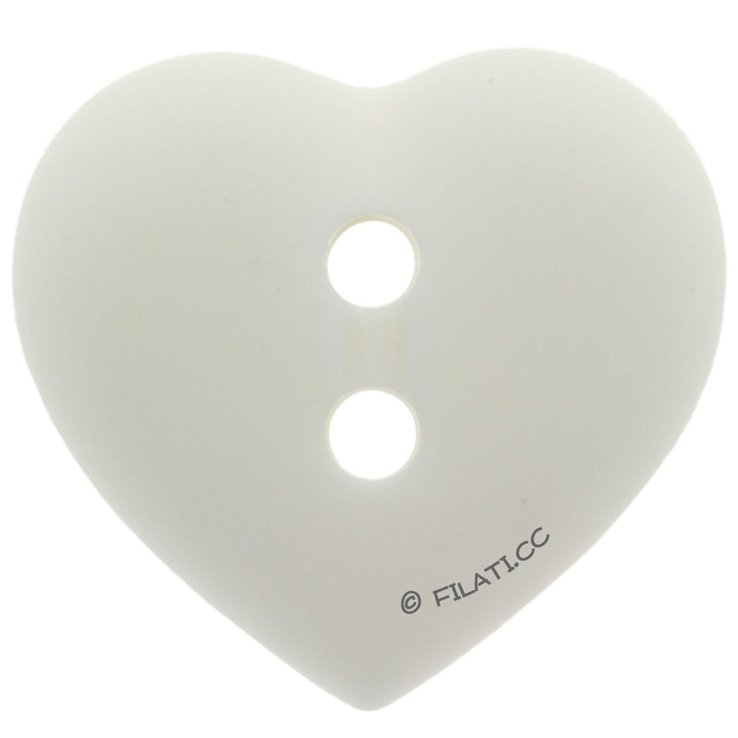 UNION KNOPF 43058/15mm | 12-bianco