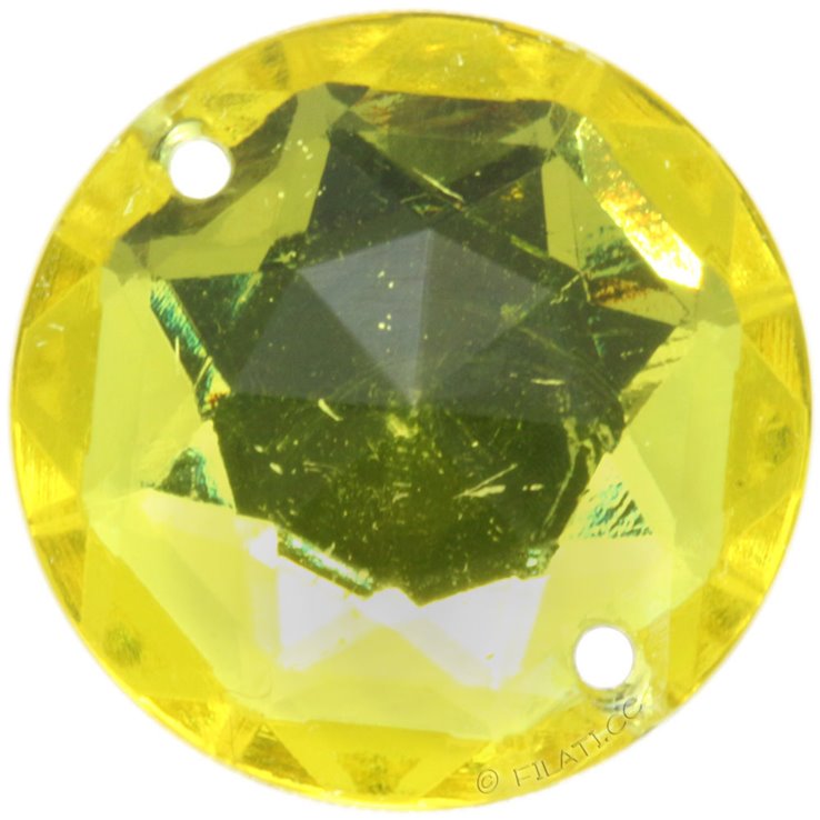 Pietra decorativa 44504/18mm | 38-giallo