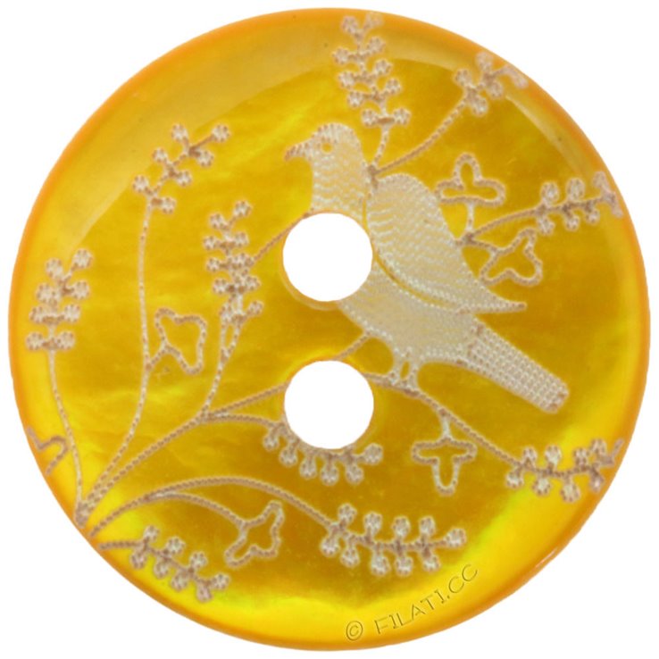 UNION KNOPF 451433/15mm | 38-giallo