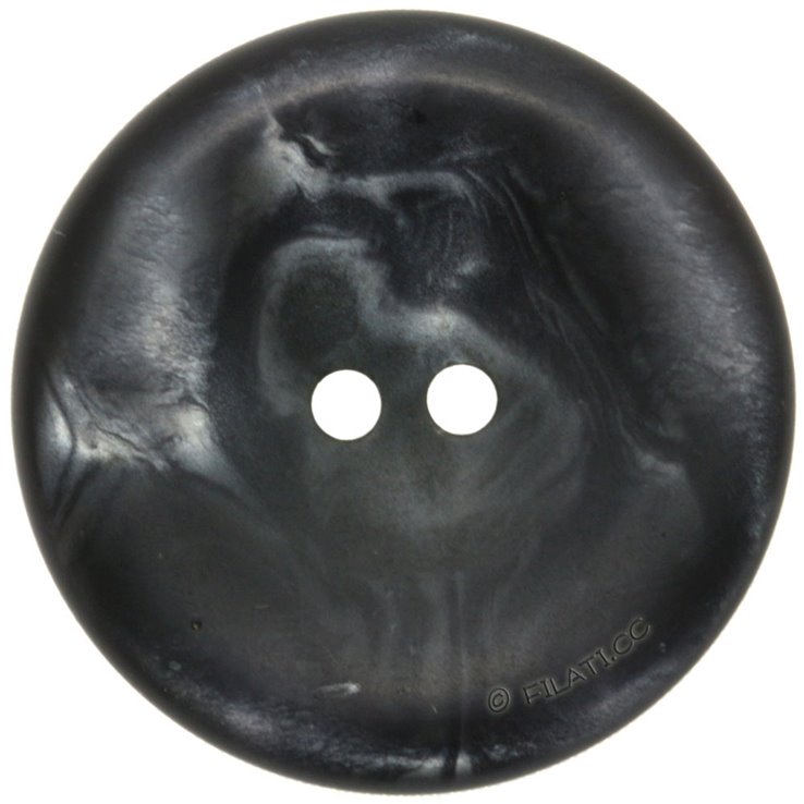 UNION KNOPF 451657/30mm | 78-argento/nero