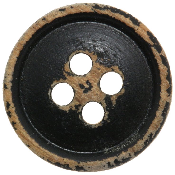 UNION KNOPF 452200/12mm | 80-nero