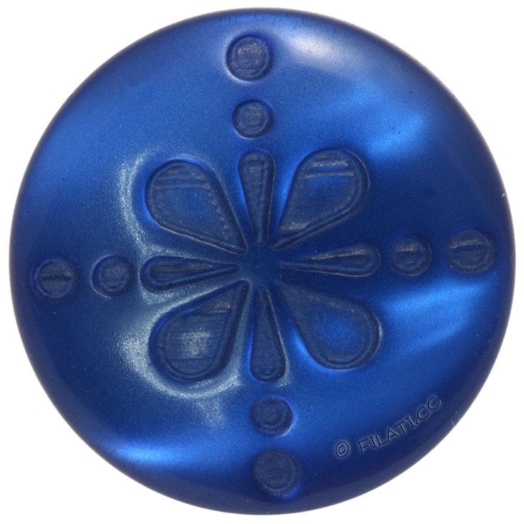 UNION KNOPF 452252/15mm | 66-blu