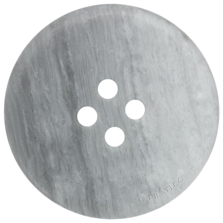 UNION KNOPF 452914/20mm | 74-grigio chiaro puntinato