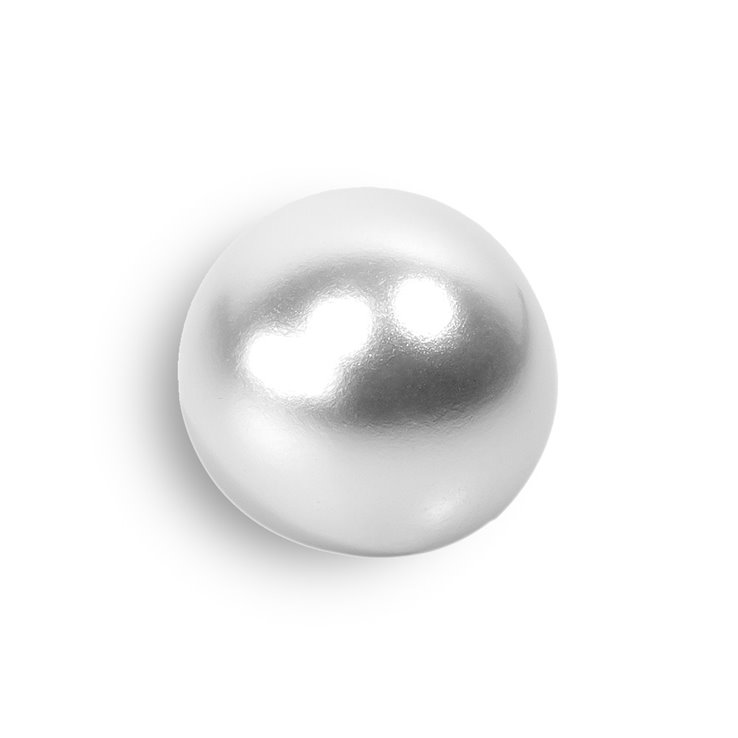 UNION KNOPF 453107/10mm | 12-bianco perla