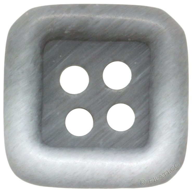 UNION KNOPF 453436/15mm | 74-grigio chiaro