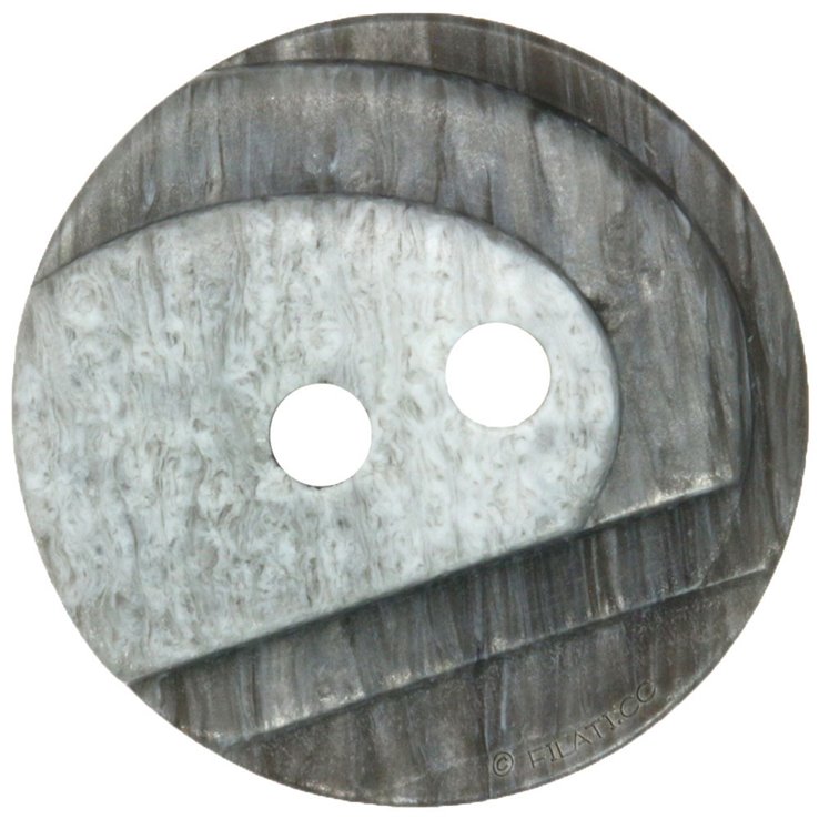 UNION KNOPF 45755/18mm | 76-grigio