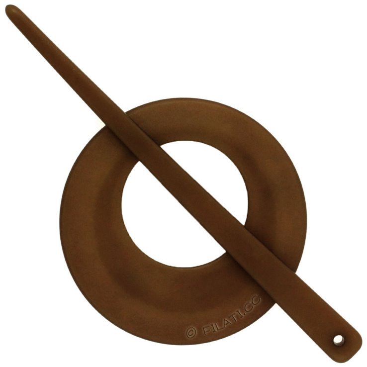 UNION KNOPF 58581/70mm | 20-marrone