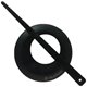 UNION KNOPF 58581/70mm | 80-nero