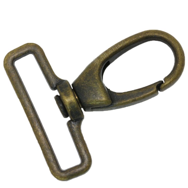 Gancio con mosquettone 59392/40mm | 851-ottone
