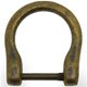 Gancio maniglie borsa | 615132-ottone antico