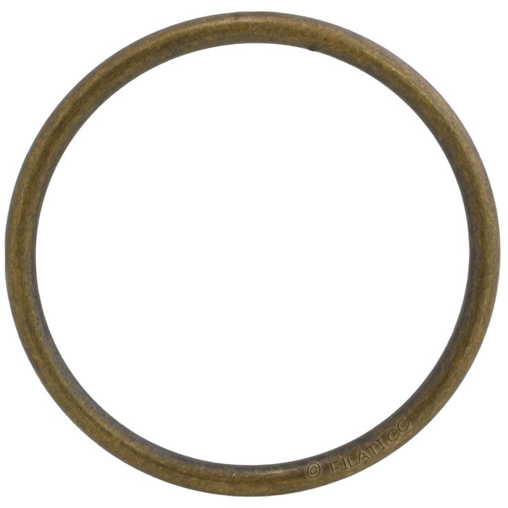 Anello in metallo 40mm | 851-oro vecchio