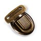 Chiusura a pulsante 26mm | 417977-ottone antico