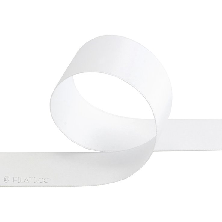 Nastro di raso 40mm - 4m | 12-bianco