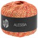 Lana Grossa ALESSIA | 011-rosso/arancio/ecru