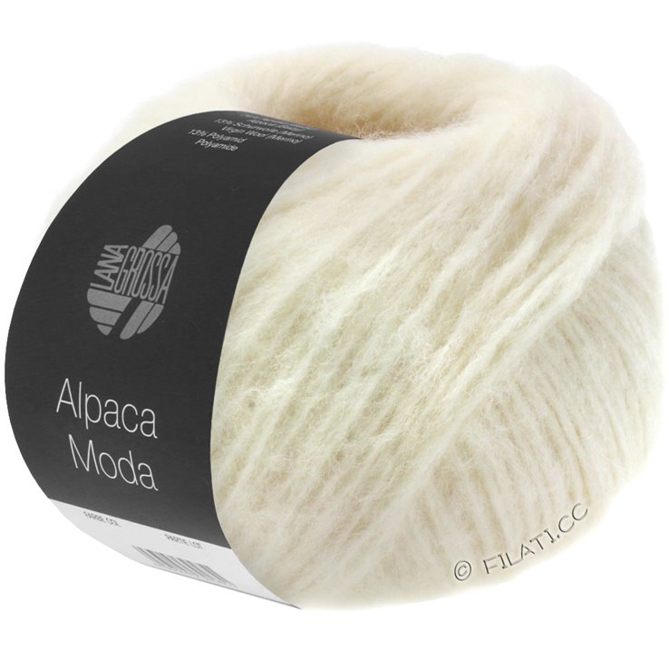Lana Grossa ALPACA MODA | 01-bianco