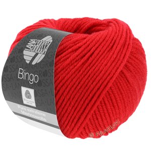 Lana Grossa BINGO  Uni/Melange | 020-rosso luminoso