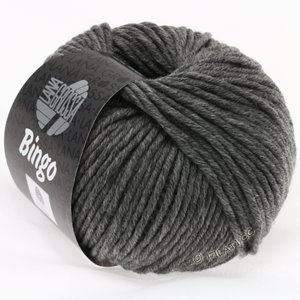 Lana Grossa BINGO  Uni/Melange | 120-grigio scuro puntinato