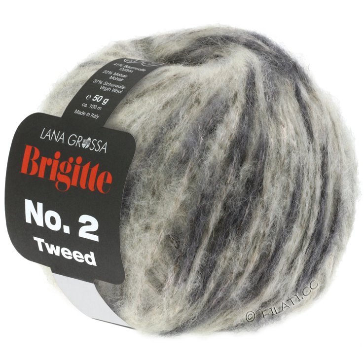 Lana Grossa BRIGITTE NO. 2 Tweed | 101-beige/cammello/taupe