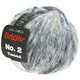 Lana Grossa BRIGITTE NO. 2 Tweed | 109-grigio argento/grigio chiaro/grigio/antracite