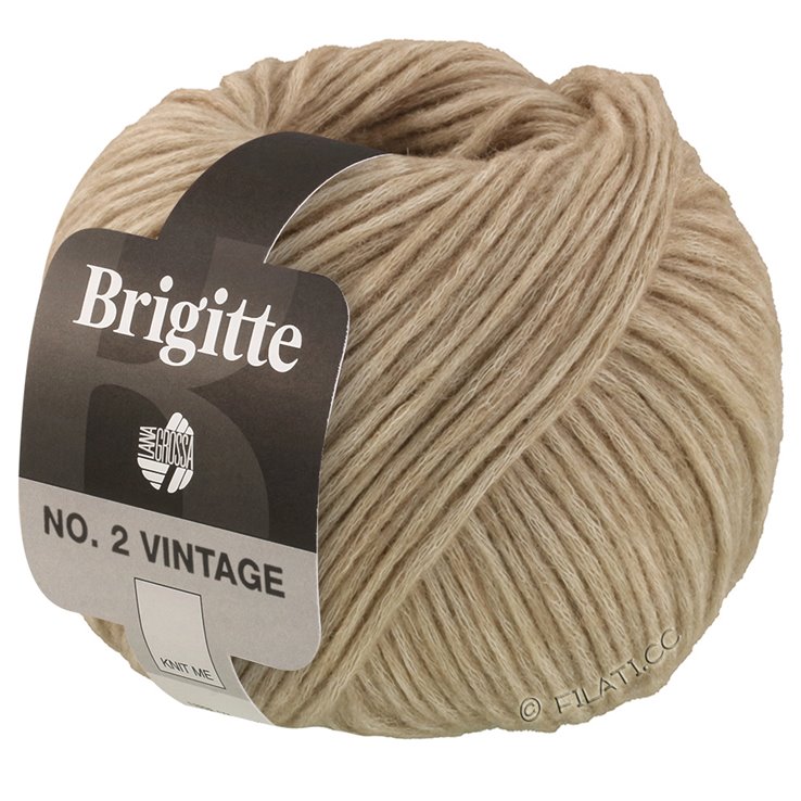 Lana Grossa BRIGITTE NO. 2 Vintage | 201-beige grigio puntinato