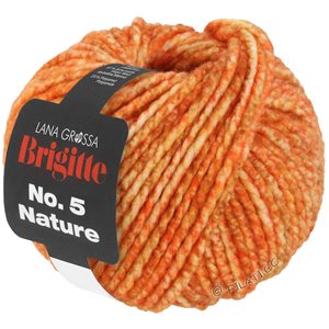 Lana Grossa BRIGITTE NO. 5 Nature | 105-arancio/caramello puntinato