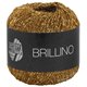 Lana Grossa BRILLINO | 37-cachi marrone/oro