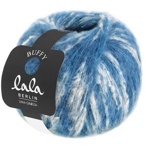 Lana Grossa BUFFY (lala BERLIN) | 07-azzurro/ecru