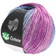 Lana Grossa 365 COTONE Dégradé | 105-grigio blu/jeans/grigio agata/fucsia/viola rosso