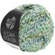 Lana Grossa 4 CAPI Color | 104-natura/verde giada/turchese /oliva