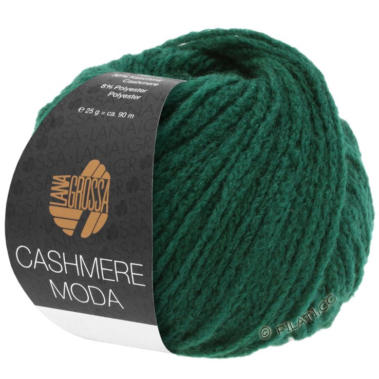 Lana Grossa CASHMERE MODA | 01-verde scuro