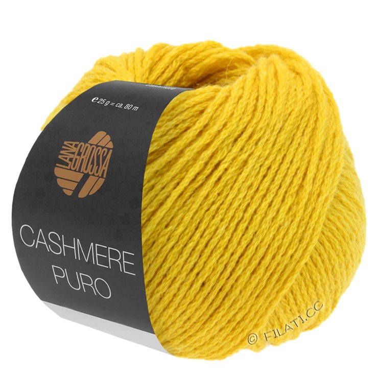 Lana Grossa CASHMERE PURO | 07-giallo