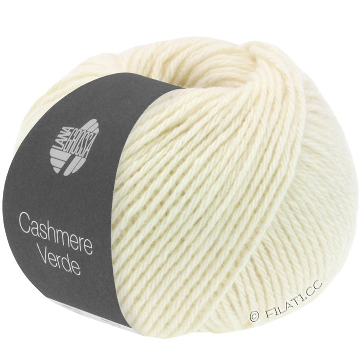 Lana Grossa CASHMERE VERDE | 01-ecru
