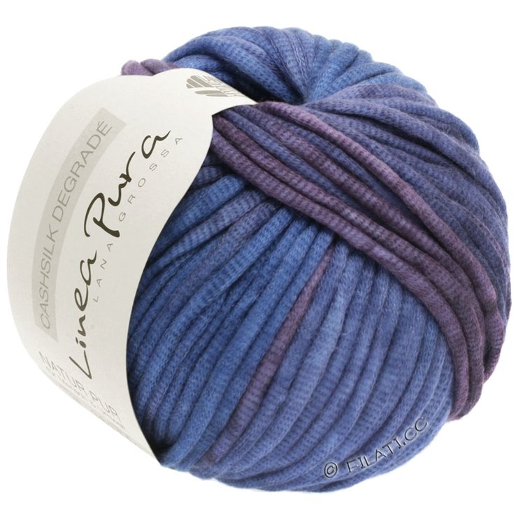 Lana Grossa CASHSILK Degradé (Linea Pura) | 101-prugna/blu viola/lavanda