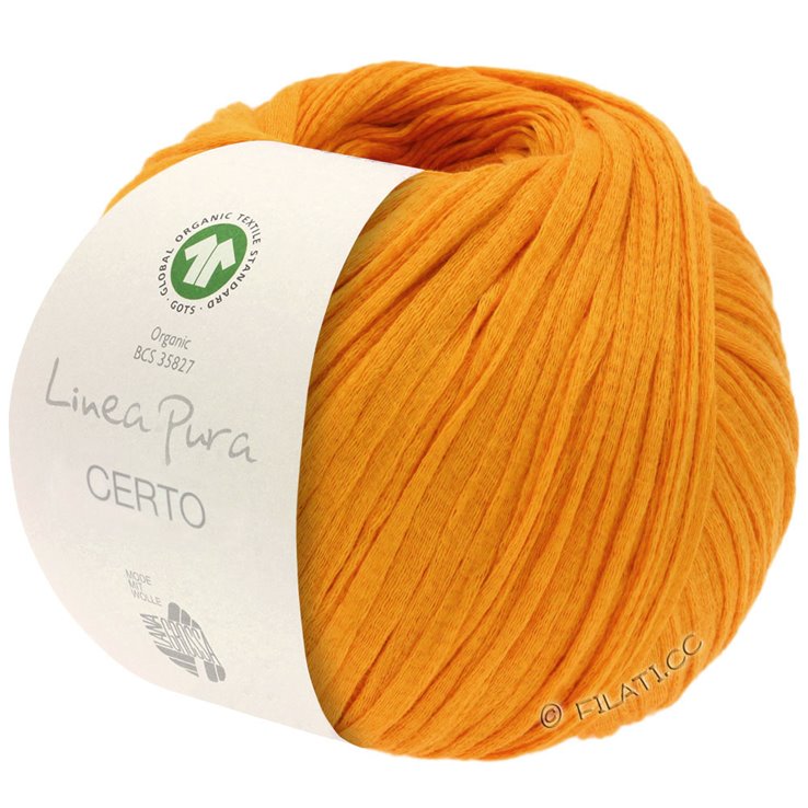 Lana Grossa CERTO (Linea Pura) | 01-arancio