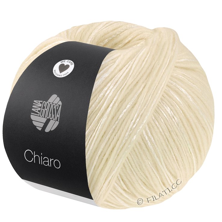 Lana Grossa CHIARO | 01-ecru