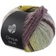 Lana Grossa CINQUE MULTI | 13-verde grigio/mora/lilla/palissandro/senape puntinato