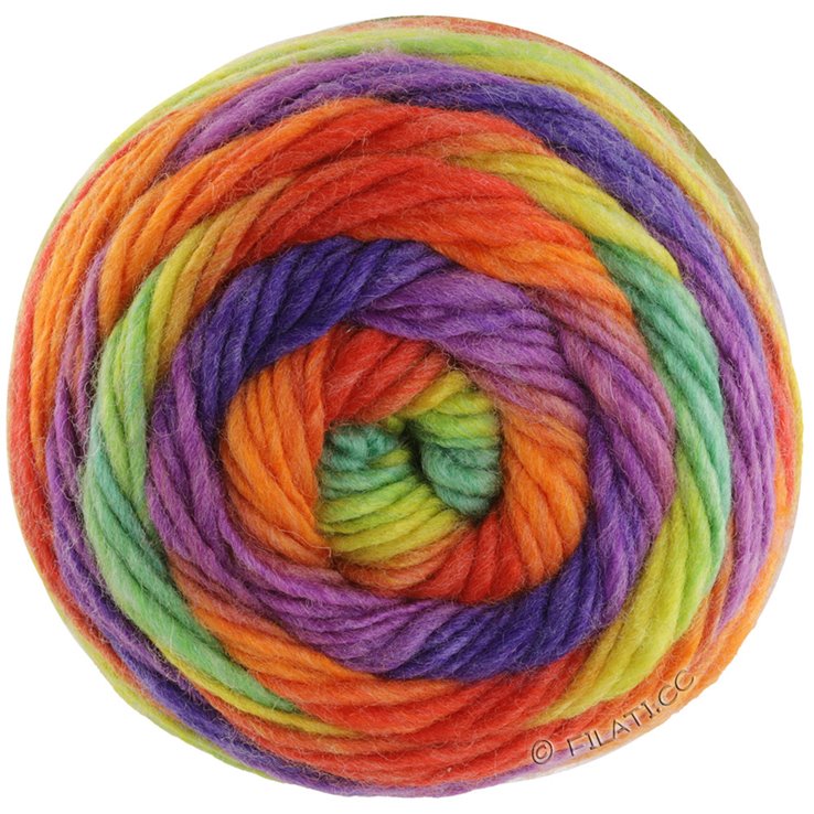 Lana Grossa COLORATO Aktion | 01-giada/giallo limone/rosso/arancio/porpora/blu violetto