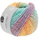 Lana Grossa COLORS FOR YOU | 143-rosa vivo/blu chiaro/giallo/giada/fucsia/terracotta/porpora/turchese  /arancio/verde chiaro