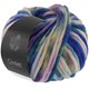 Lana Grossa CONFETTI Print | 21-ecru/crema/blu chiaro/inchiostro blu/blu fumo/verde grigio/porpora lilla