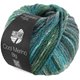 Lana Grossa COOL MERINO Big Color | 409-verde scuro/ottanio/lago verde/verde grigio/grigio/bianco