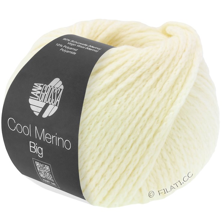 Lana Grossa COOL MERINO Big | 201-ecru