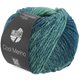 Lana Grossa COOL MERINO Dégradé | 302-ottanio scuro/ottanio chiaro/verde profondo del mare