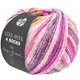 Lana Grossa COOL WOOL 4 SOCKS PRINT | 7761-ruggine/beige chiaro/cognac/mora/fucsia/rosso vino/grigio chiaro