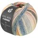 Lana Grossa COOL WOOL 4 SOCKS PRINT | 7768-torrone/natura/grigio chiaro/verde grigio/beige verde/salmone/rosa pallido/grigio blu