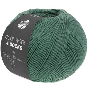 Lana Grossa COOL WOOL 4 SOCKS UNI | 7702-verde grigio
