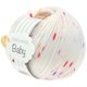 Lana Grossa COOL WOOL Baby 25g | 352-bianco/lampone/porpora/viola