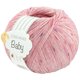Lana Grossa COOL WOOL Baby Uni/Print 50g | 366-rosa/rosa pallido/rosa vivo/porpora