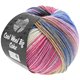Lana Grossa COOL WOOL Big Color | 4013-grigio blu/senape/ecru/rosa vivo/lilla/fiordaliso